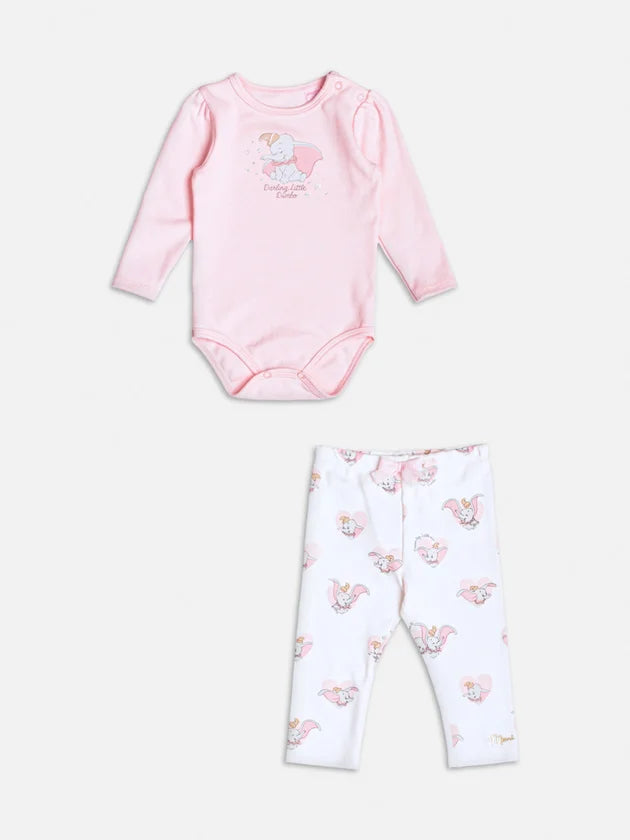 Conjunto Rosa do Dumbo Momi