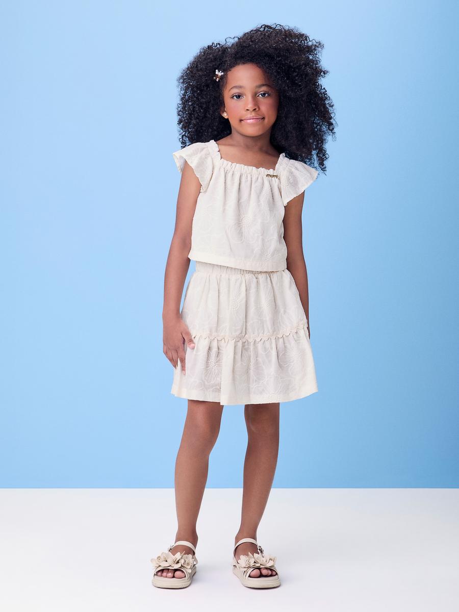 Conjunto Blusa e Saia Momi