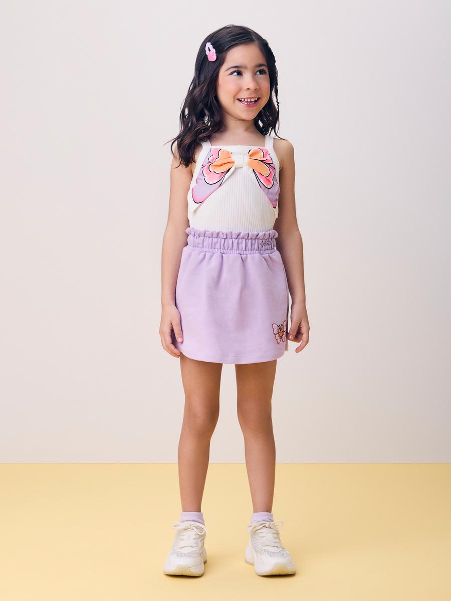 Conjunto Regata e Shorts Borboleta Momi