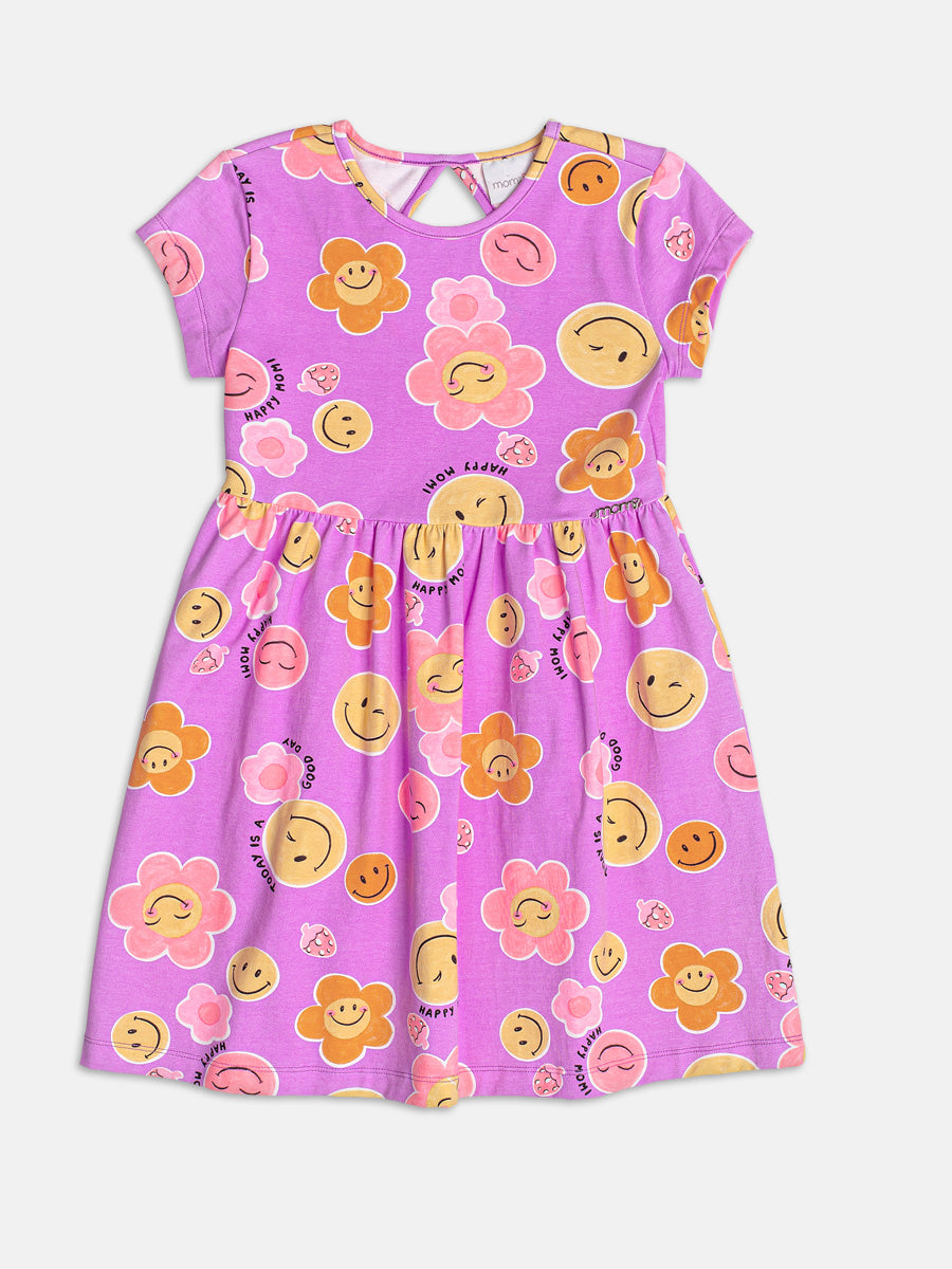 Vestido Floral Smile Momi