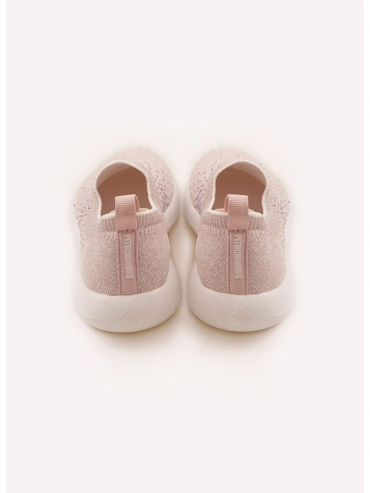 Tenis Knit Cristais Degradê Rosa Baby - BambolePetit