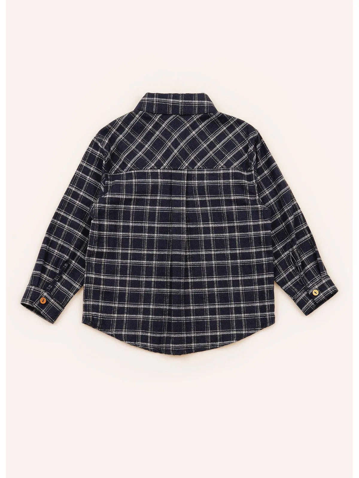 Camisa Xadrez Flanelada Blue For Boys Pituchinhus - BambolePetit