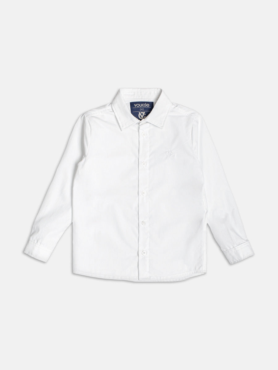 Camisa Casual Branca Youccie