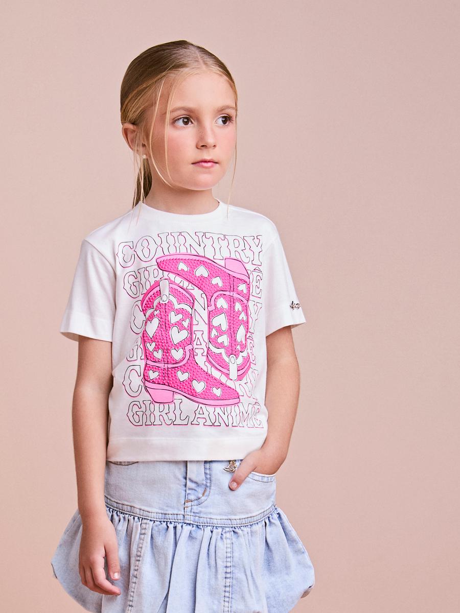 Blusa Country Perola Anime