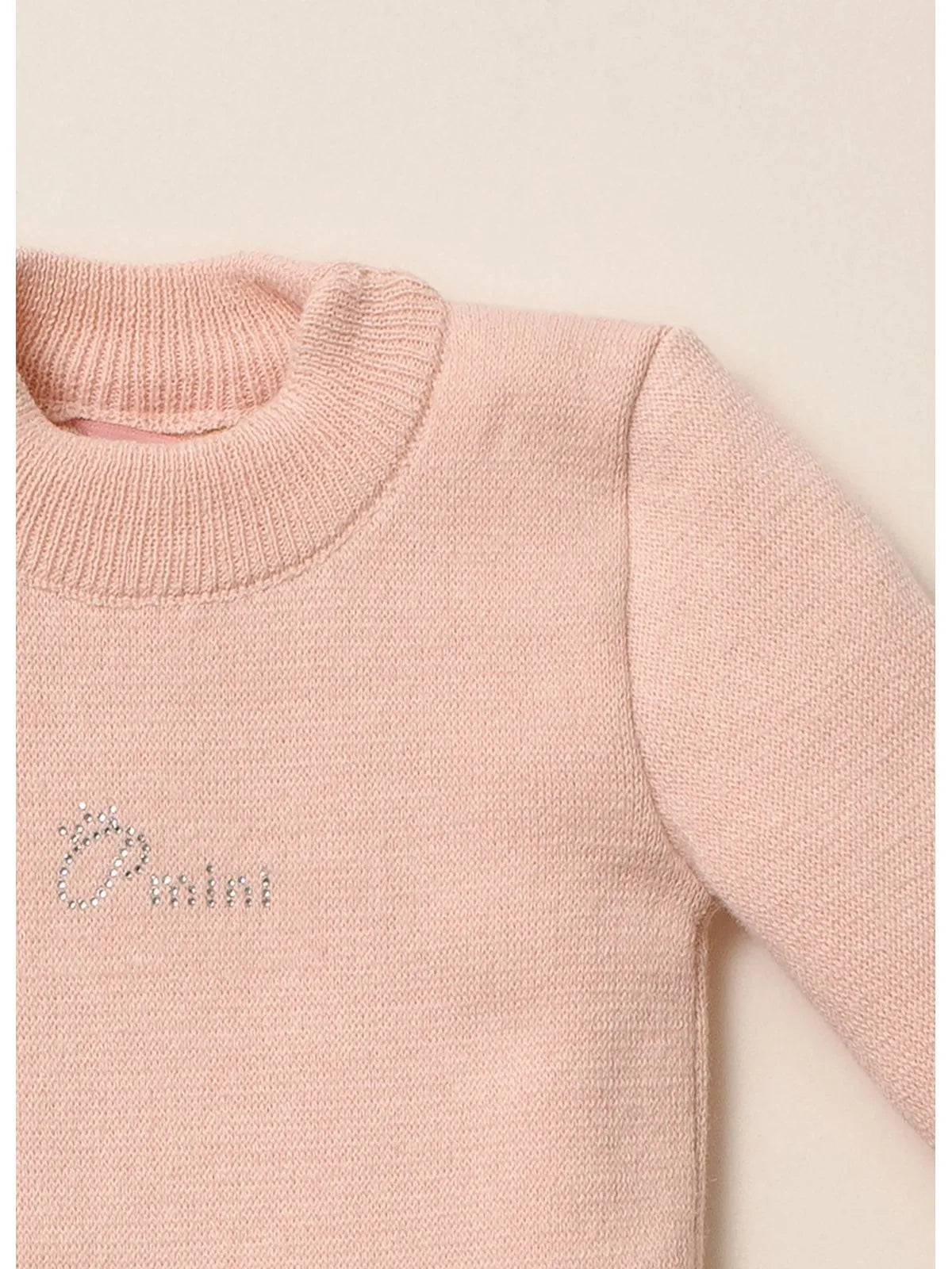 Body Tricot Pmini Rosa Mel - BambolePetit