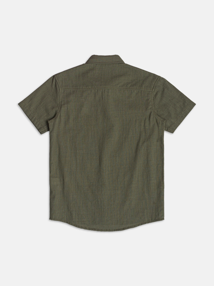 Camisa Casual Flamê Verde Youccie