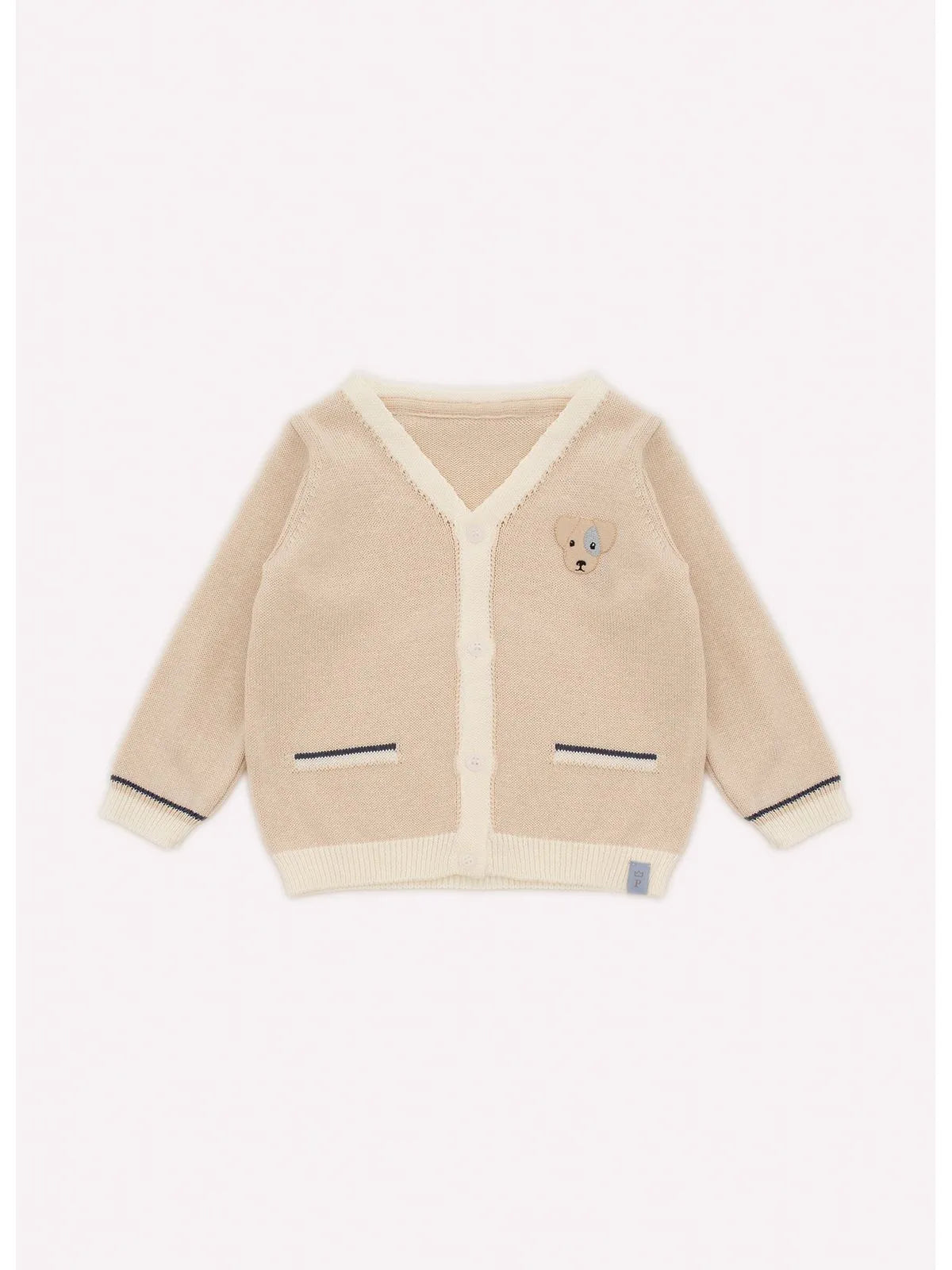 Casaco Tricot Detalhe Bolso For Boys Ninive - BambolePetit