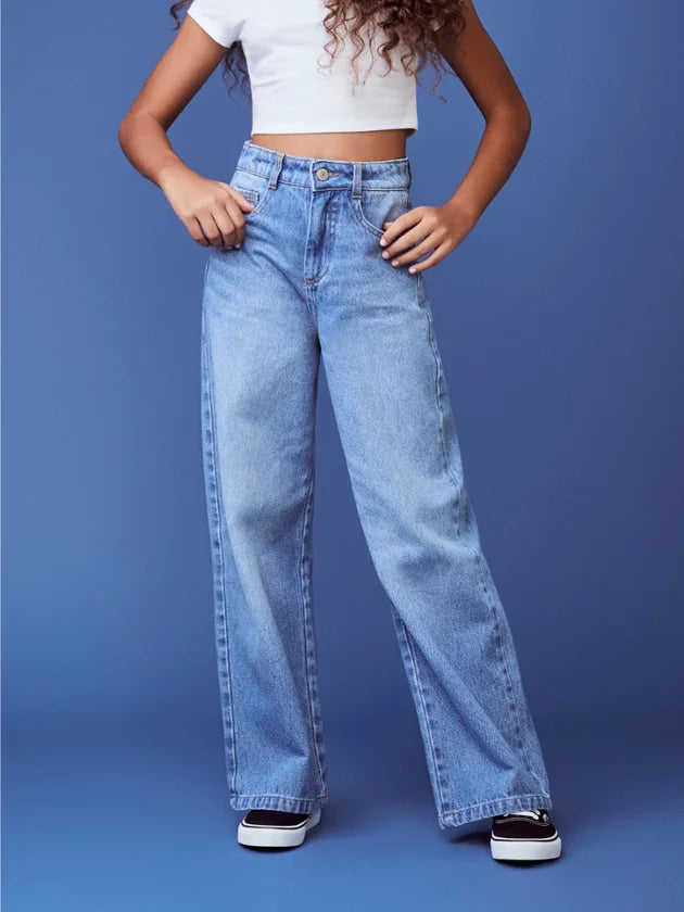 Calça Wide Denim Jeans I Am