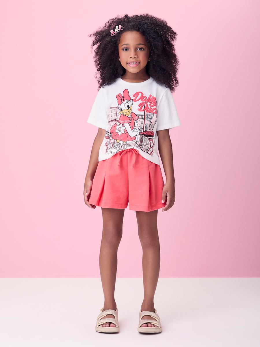 Conjunto Blusa e Shorts Daisy Duck Momi
