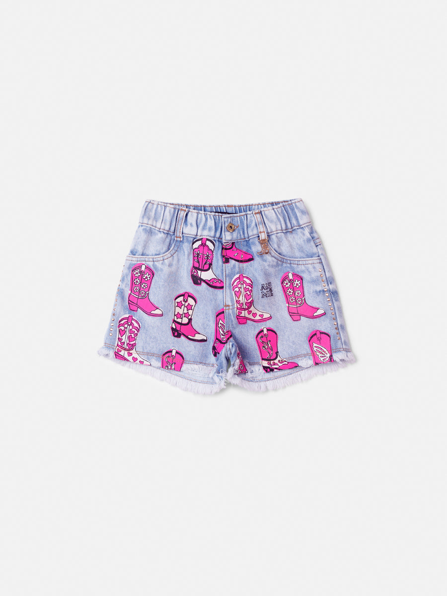 Short Jeans Bota Anime