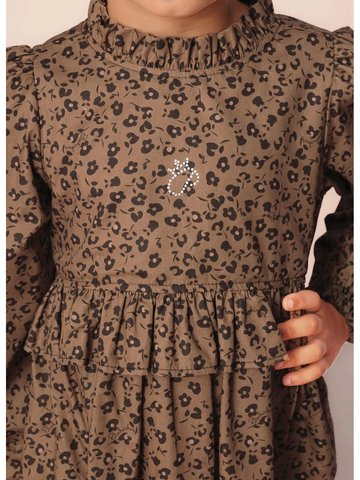 Vestido Algodão Estampa Onçinha Pituchinhus