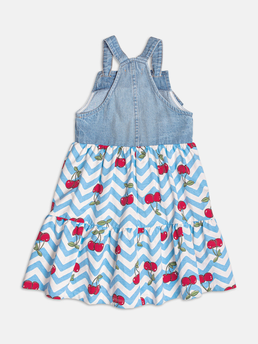 Salopete Saia Cerejas Momi