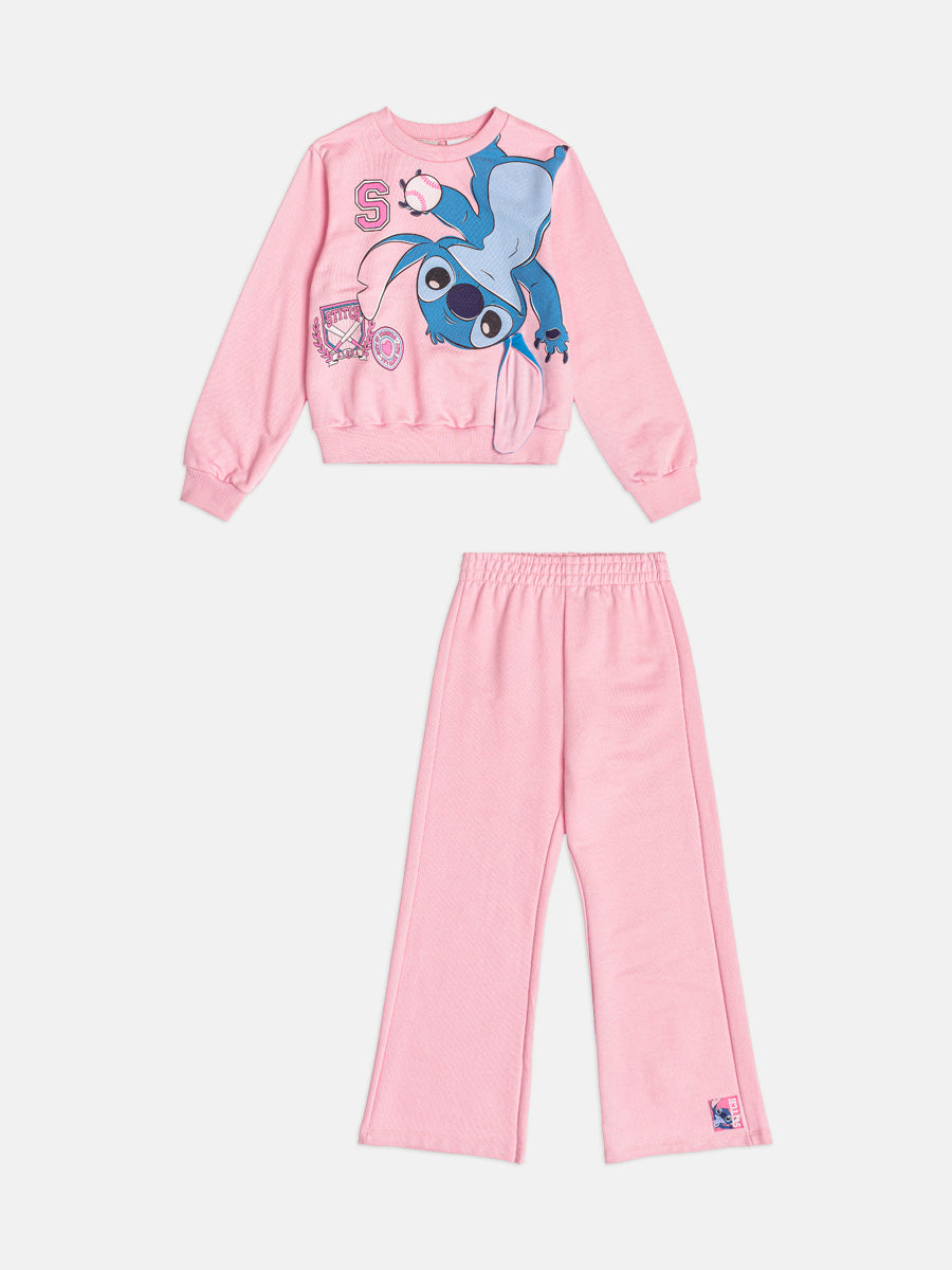 Conjunto Casaco Conjunto Calca Rosa Blossom Momi