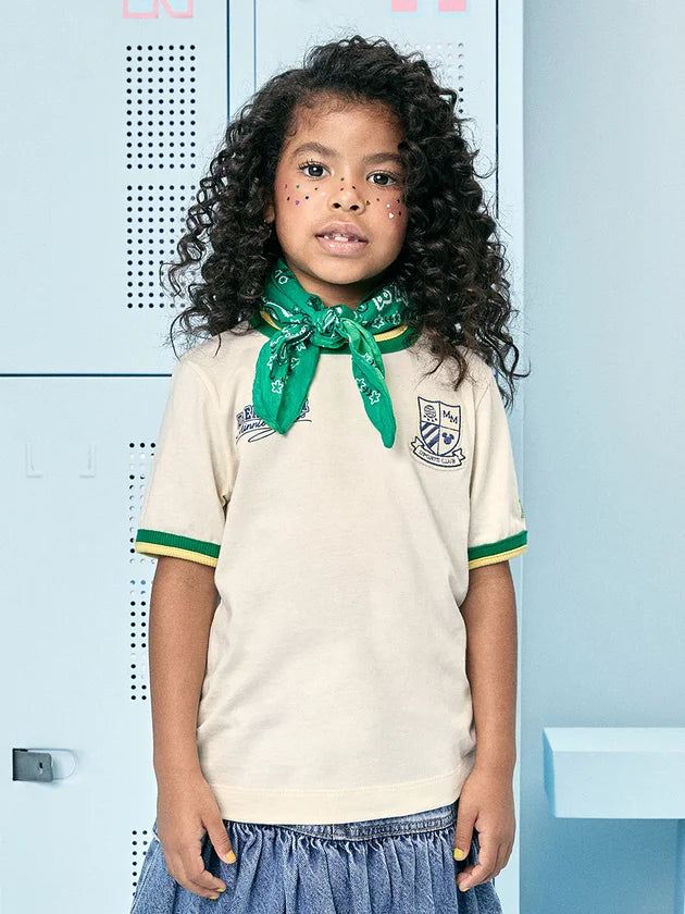 Blusa Copa Do Mundo Minnie Bege Vanilla Animê