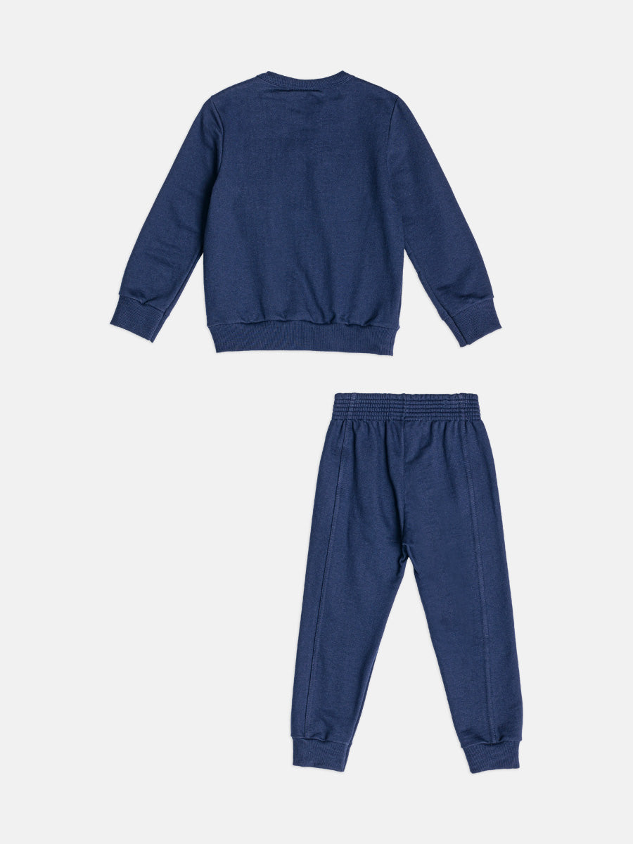 Conjunto Casaco e Calca Azul Marinho Youccie