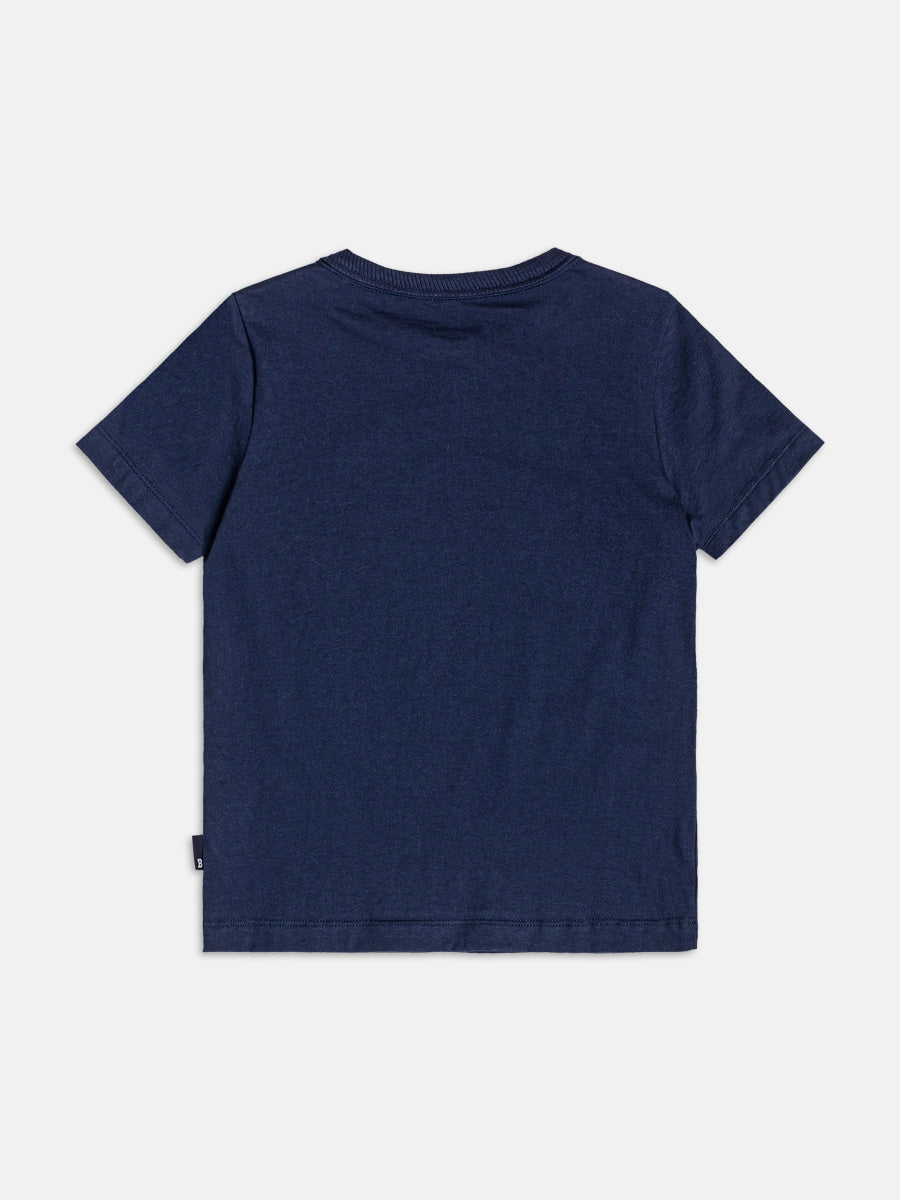 T-Shirt Basica Marinho Bimbi