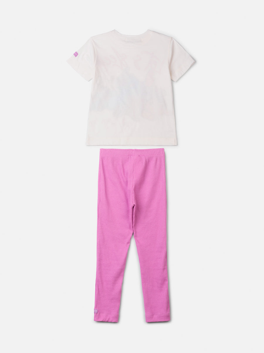 Conjunto Pijama Blusa Legg Perola Stitch - BambolePetit