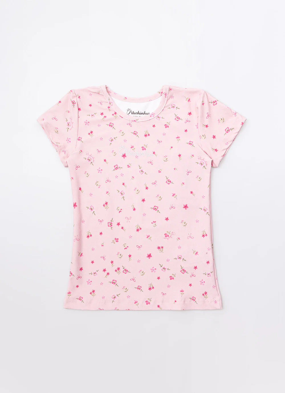 Blusa Light Estampada Pituchinhus Floral