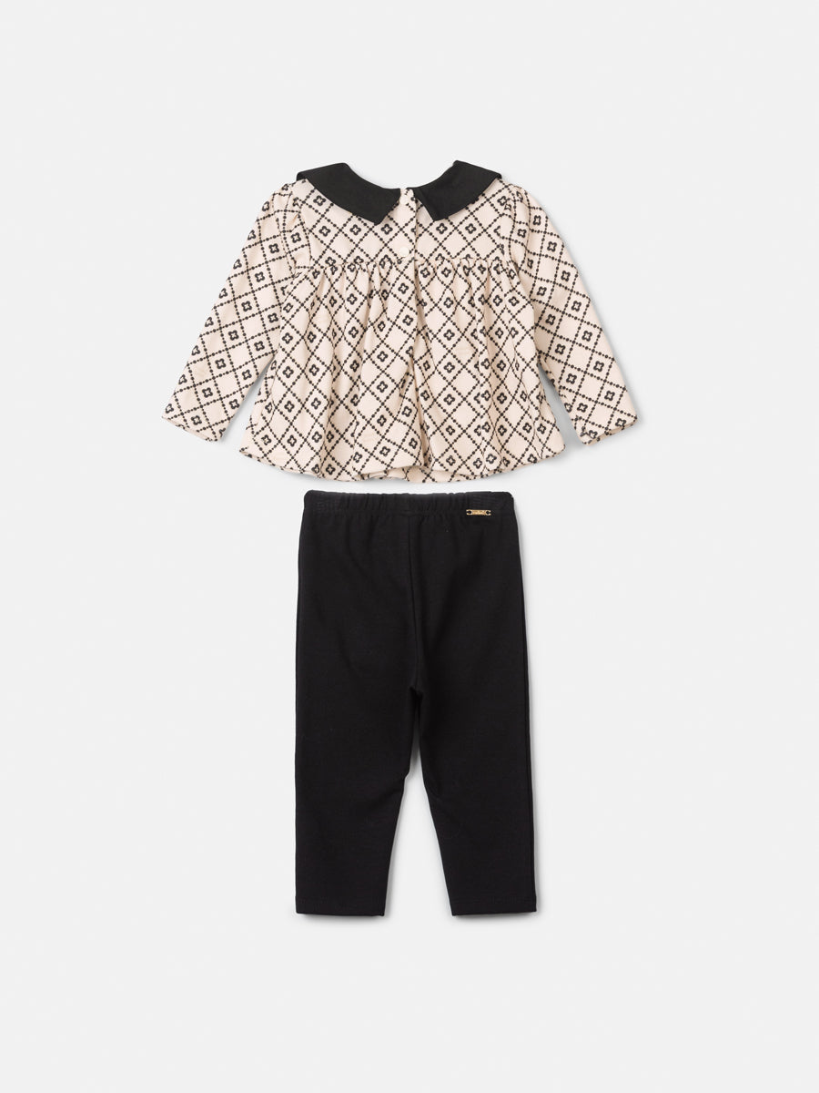 Conjunto Blusa Legging Baby Amori Animê
