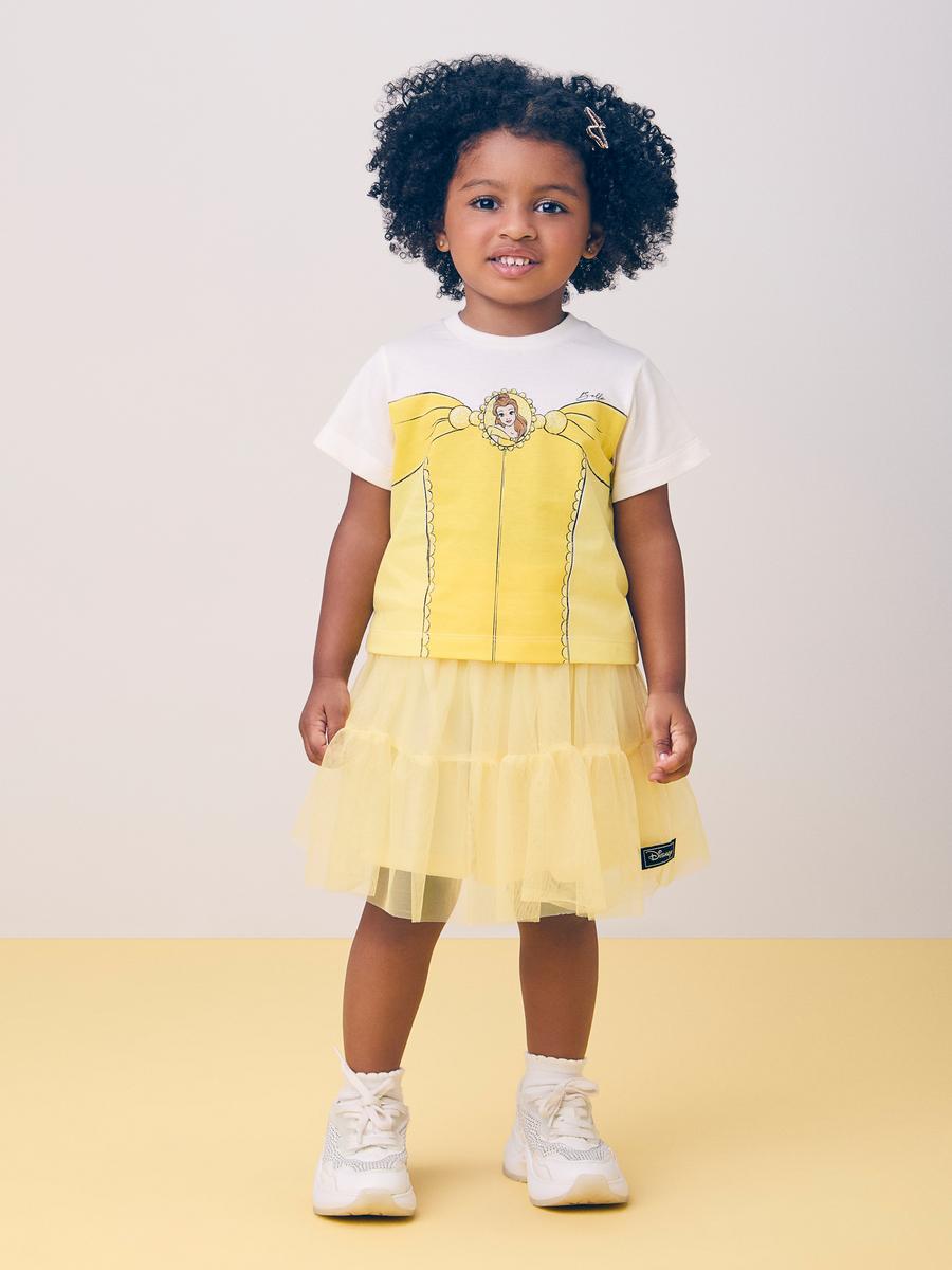 Conjunto Amarelo da Princesa Bela Momi