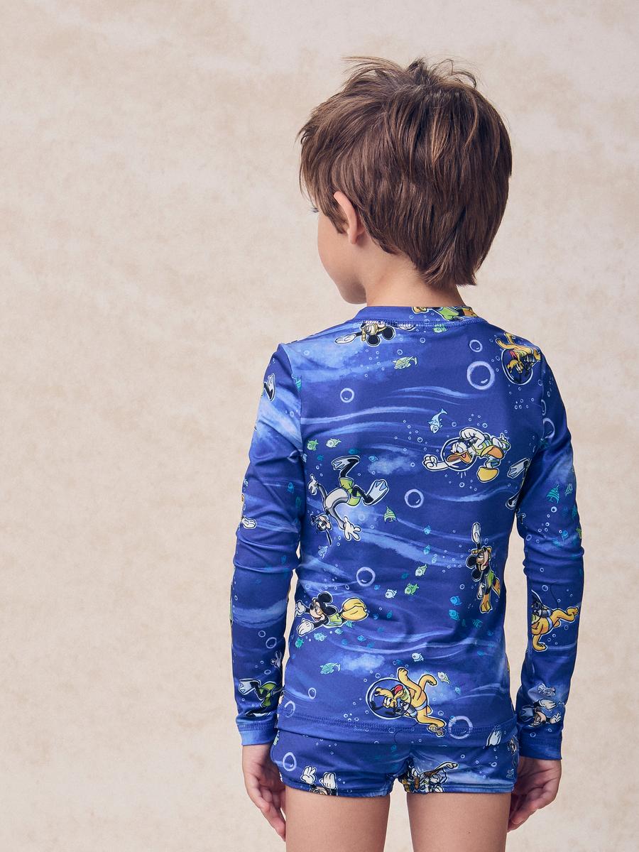 Sunga Azul Mickey com Proteção UV Youccie