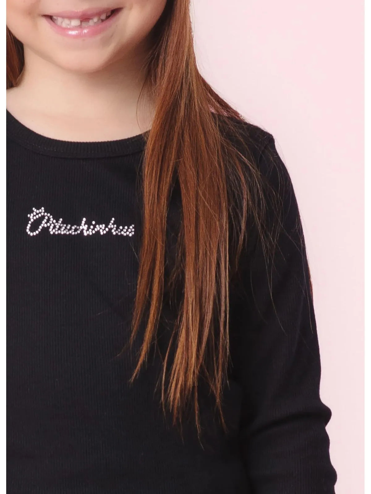 Blusa Ribana Pituchinhus Preto - BambolePetit