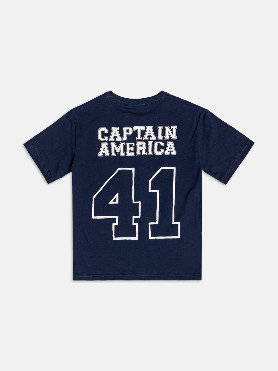 T-Shirt Capitão America Azul Youccie