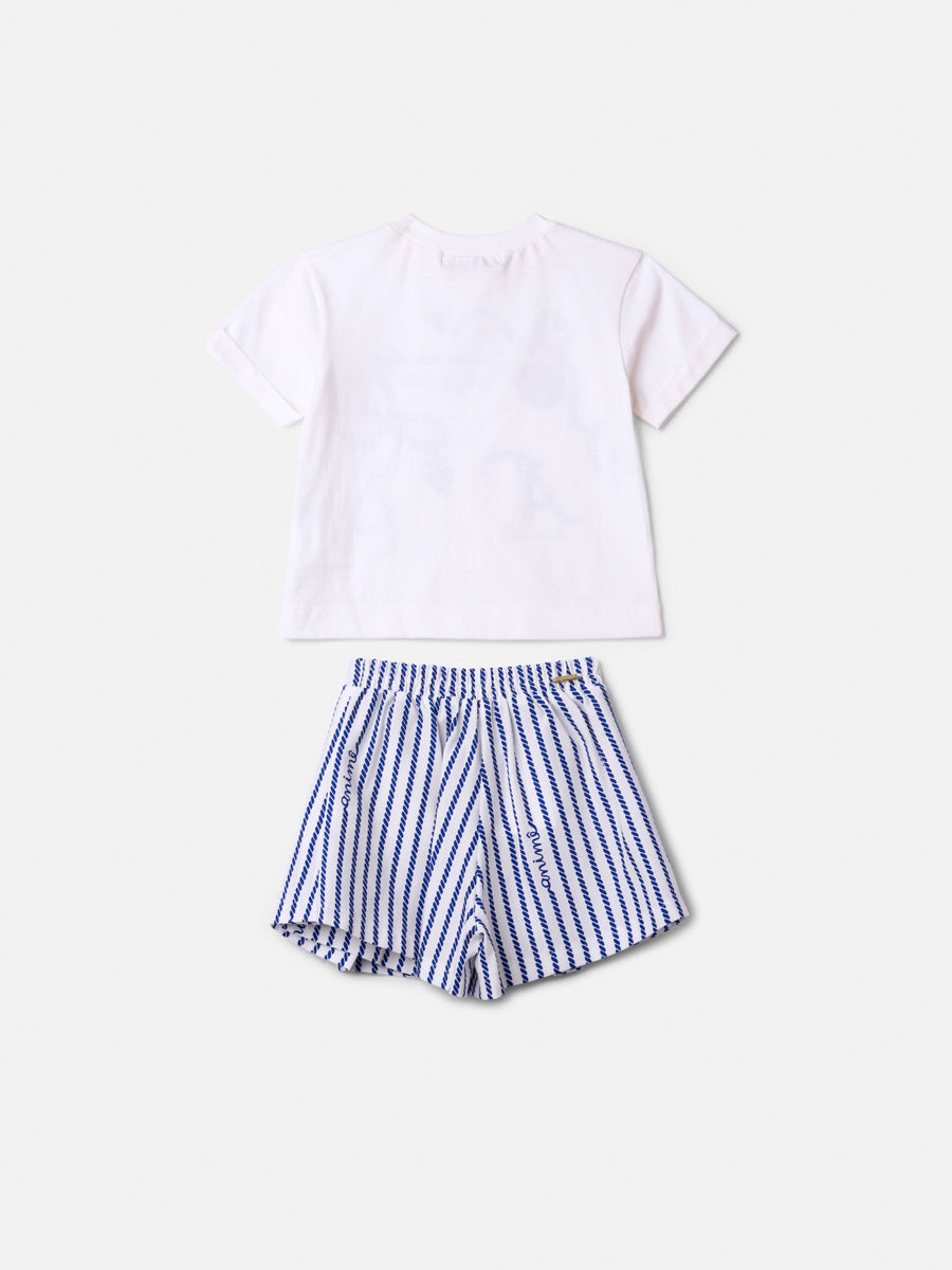 Conjunto T-Shirt e Shorts AP Anime