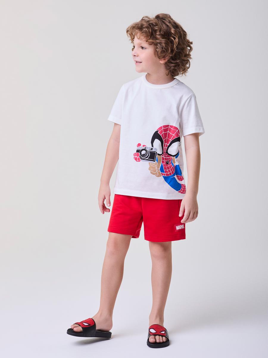 Conjunto T-Shirt e Bermuda Homem Aranha Bimbi