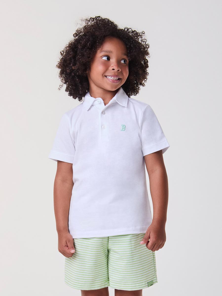 Conjunto Camisa e Bermuda Listrada Bimbi