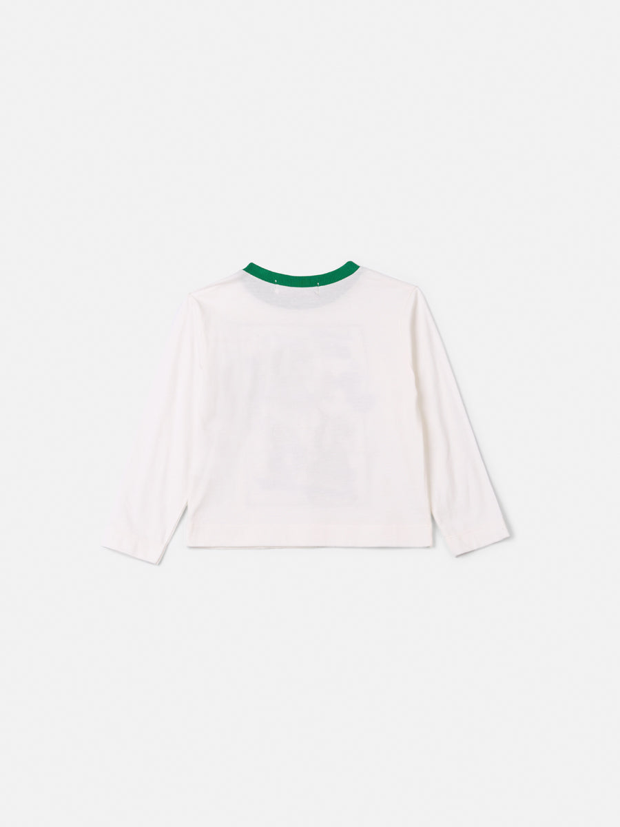 Blusa Manga Longa Mickey E Minnie Perola Animê