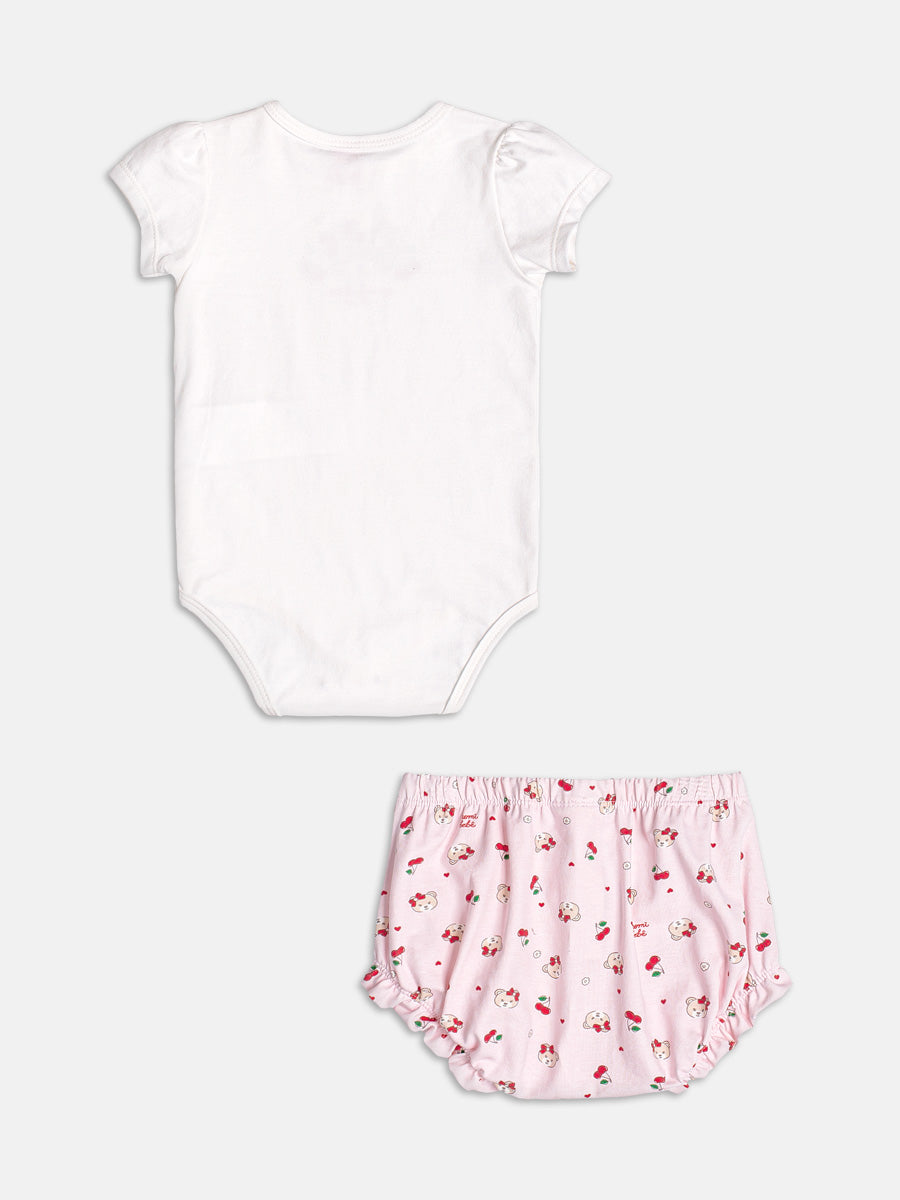 Conjunto Body e Shorts Perola Momi