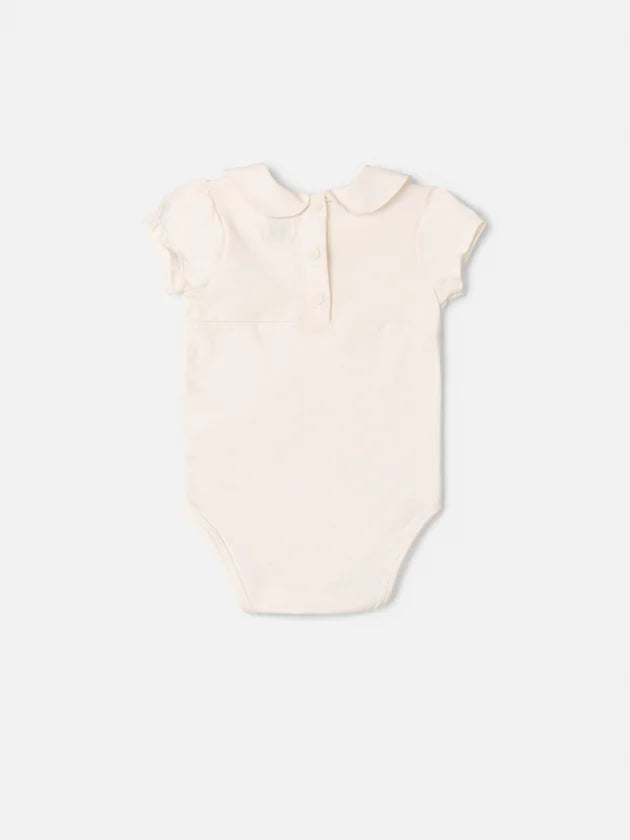 Body com Gola Floral Anime