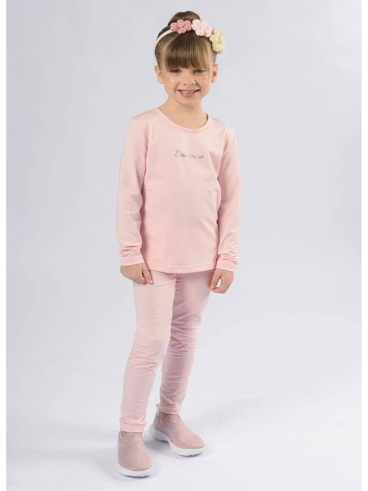 Blusa Térmica Pituchinhus Rosa Baby - BambolePetit