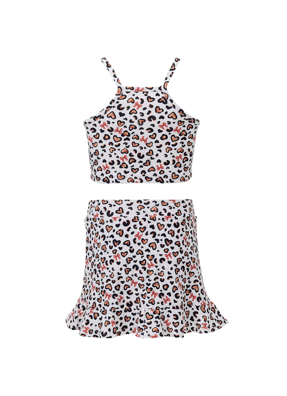 Conjunto Short Saia Light Estampado Resort Pituchinhus