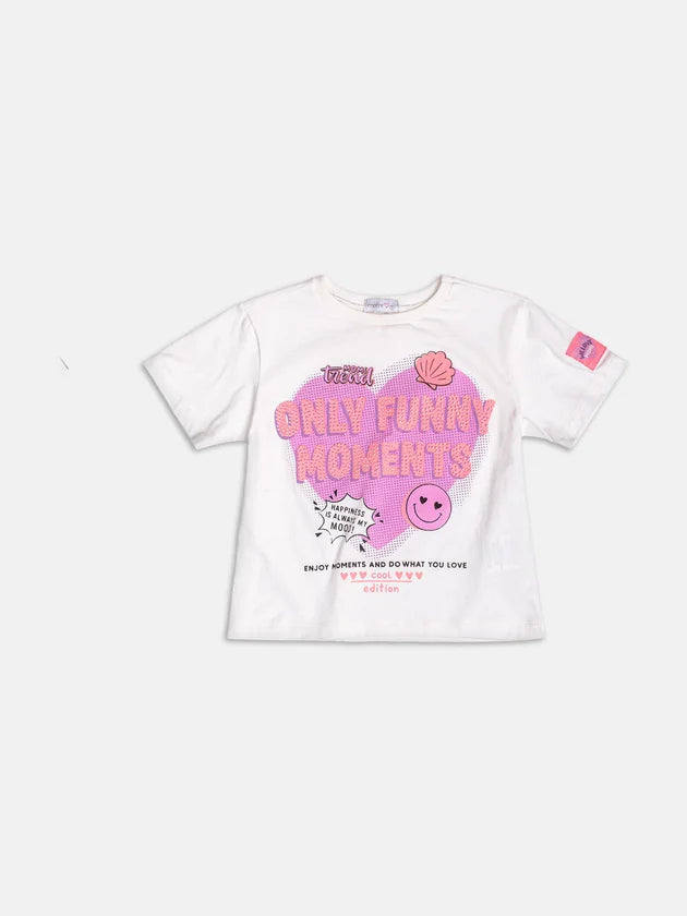 Blusa Funny com Strass Momi