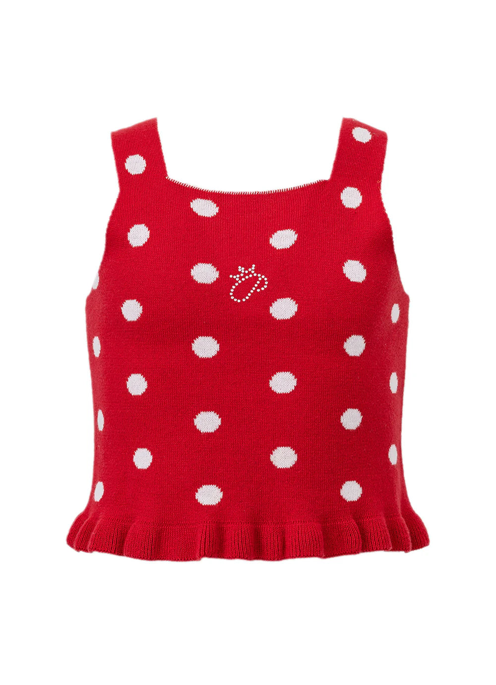 Blusa Tricot Poá Resort Pituchinhus