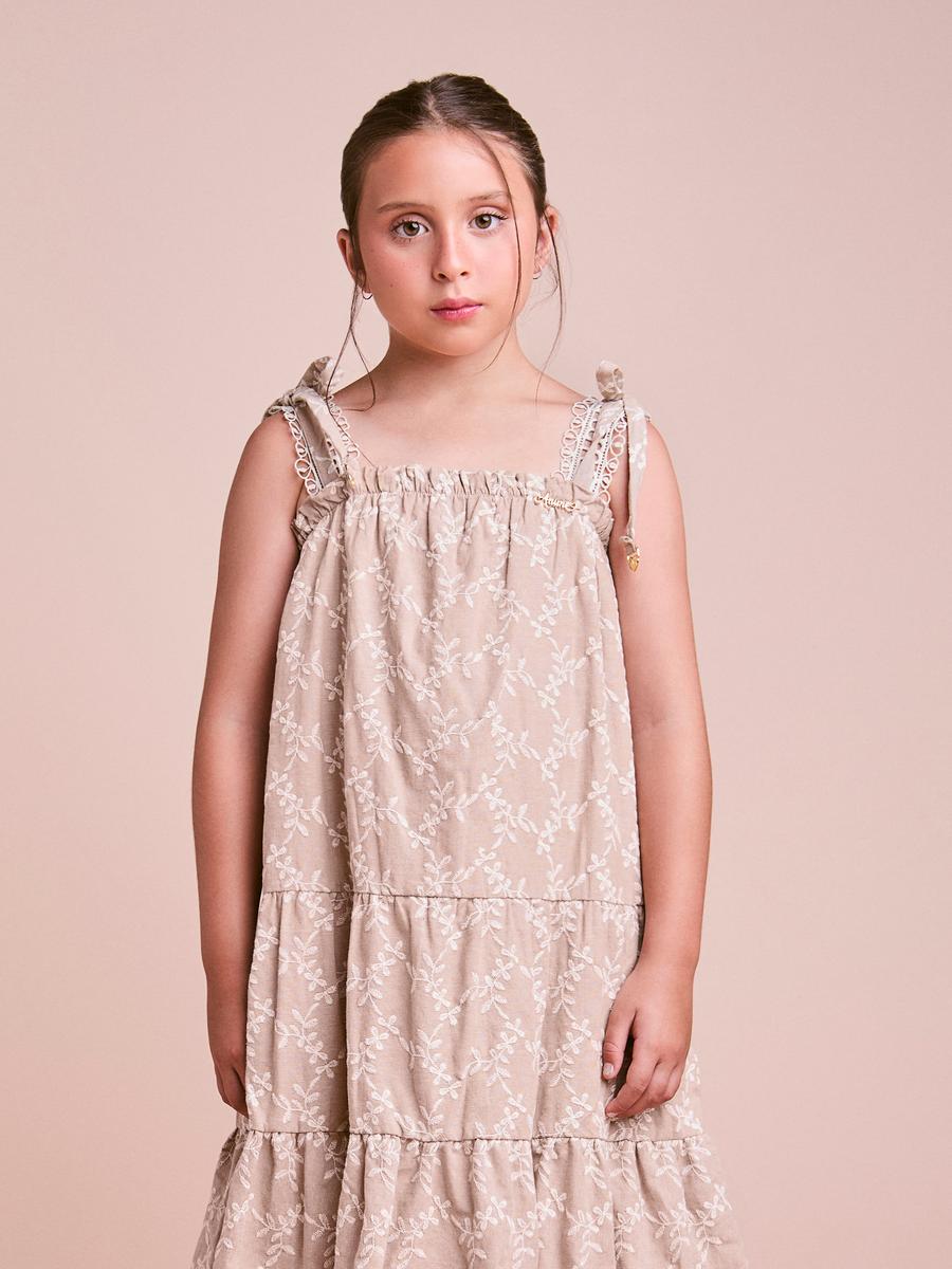 Vestido Laise Argila Anime