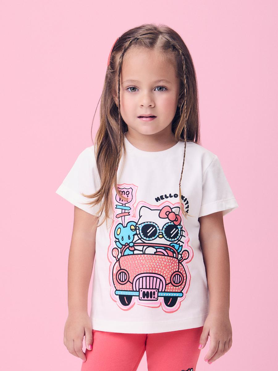 Conjunto Rosa Coral da Hello Kitty Momi
