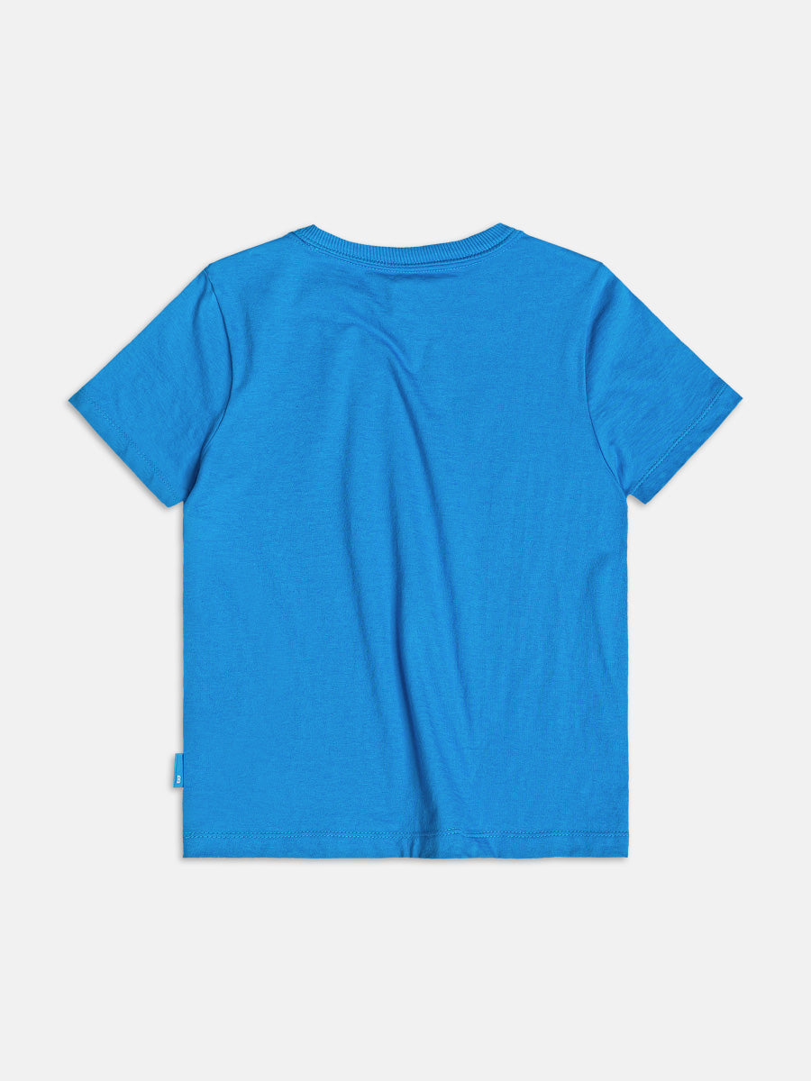 T-Shirt Basica Azul Bimbi