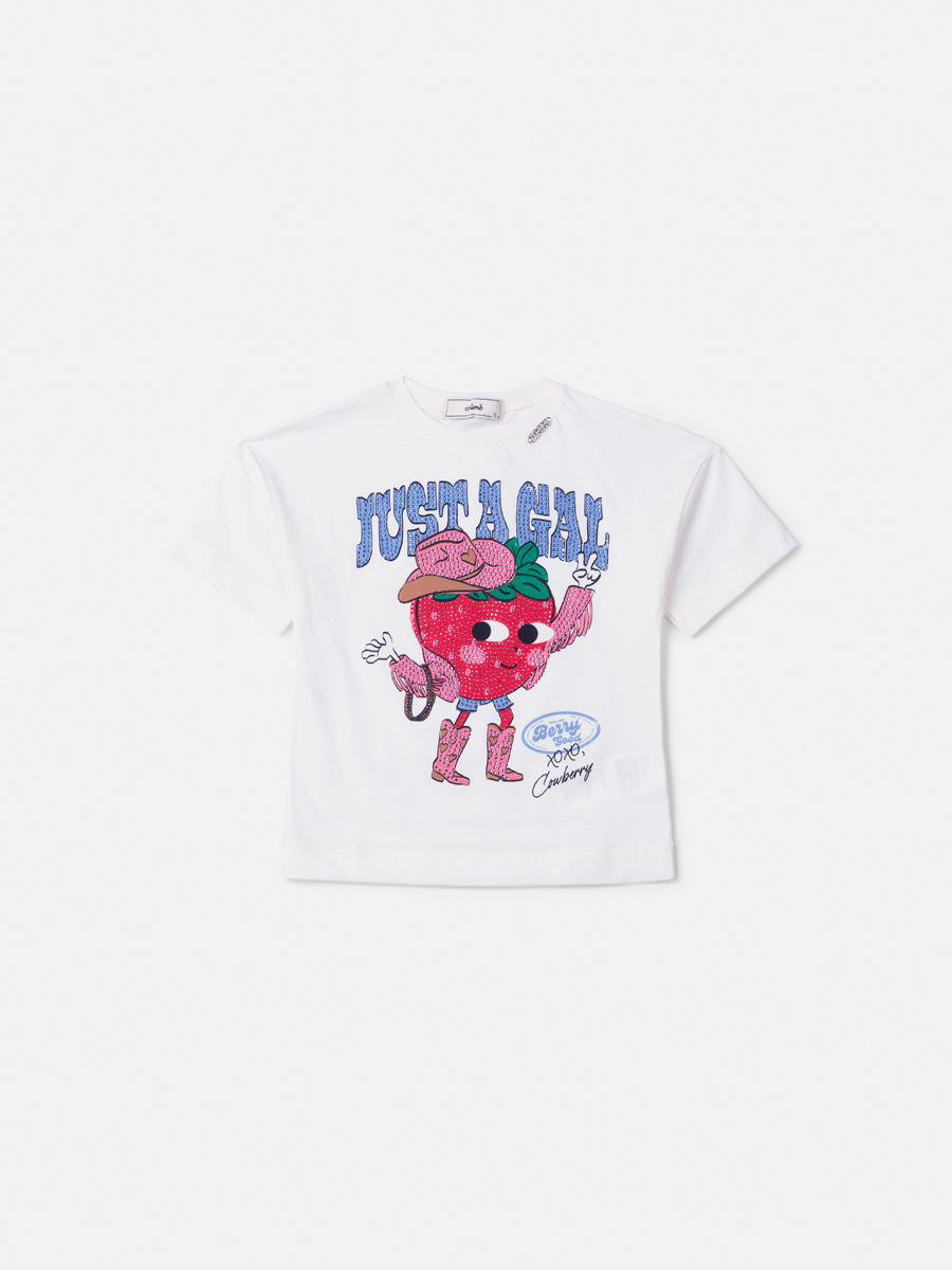 Blusa Berry Good Morango Anime