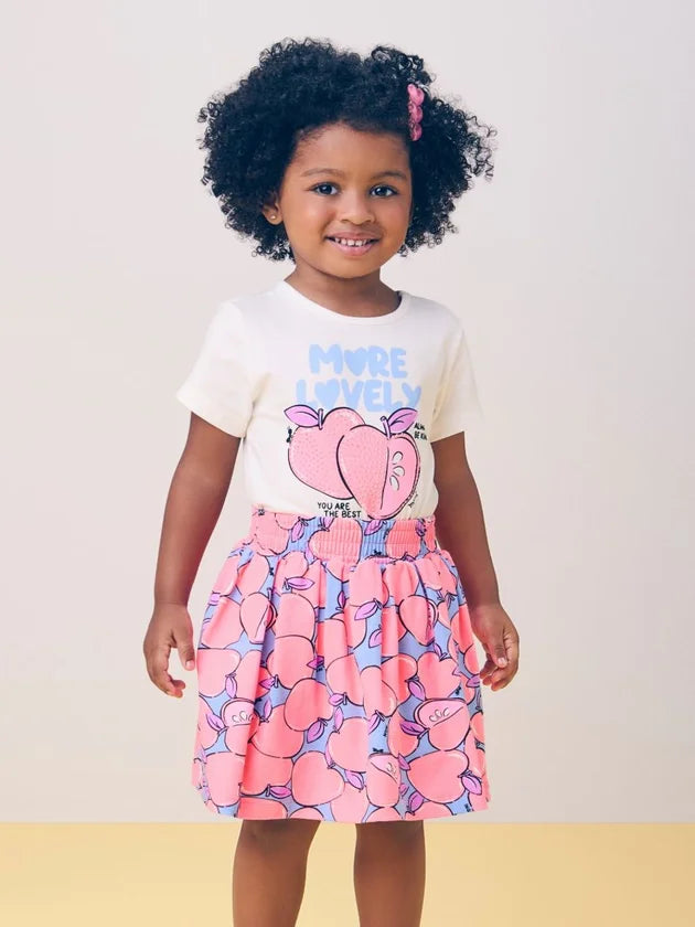 Conjunto Blusa e Saia Lovely Momi