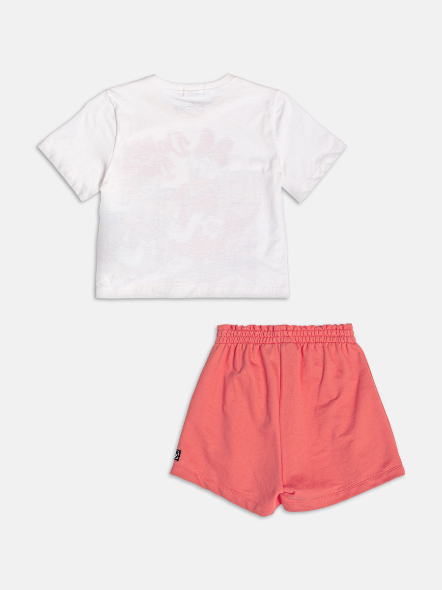 Conjunto Blusa e Shorts Daisy Duck Momi