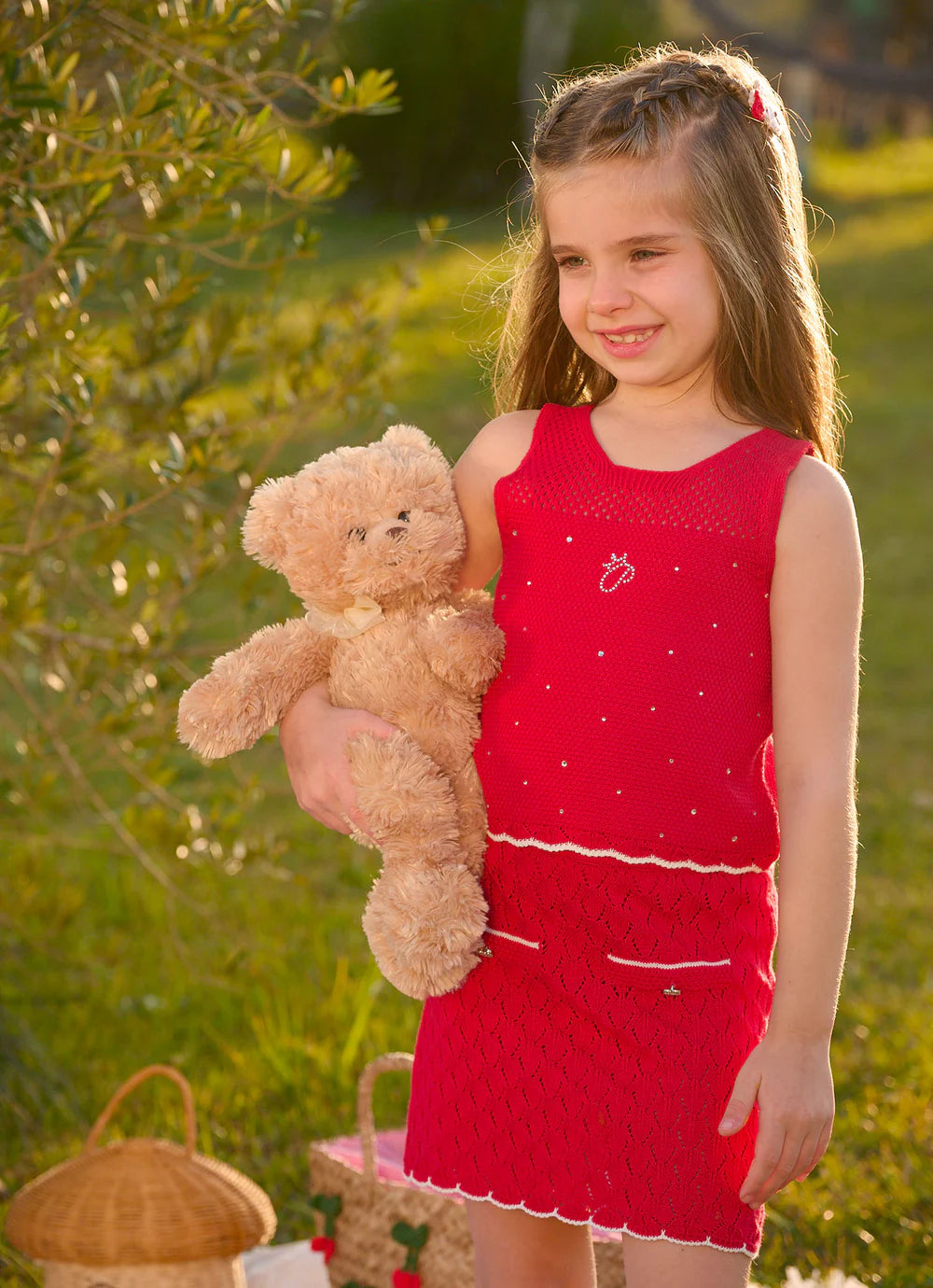 Saia Short Tricot Resort Pituchinhus