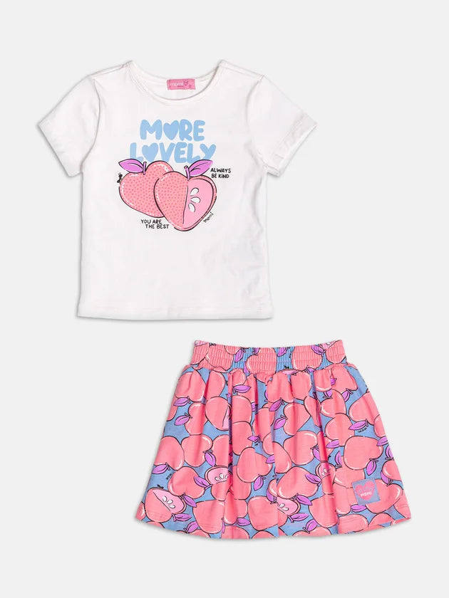Conjunto Blusa e Saia Lovely Momi