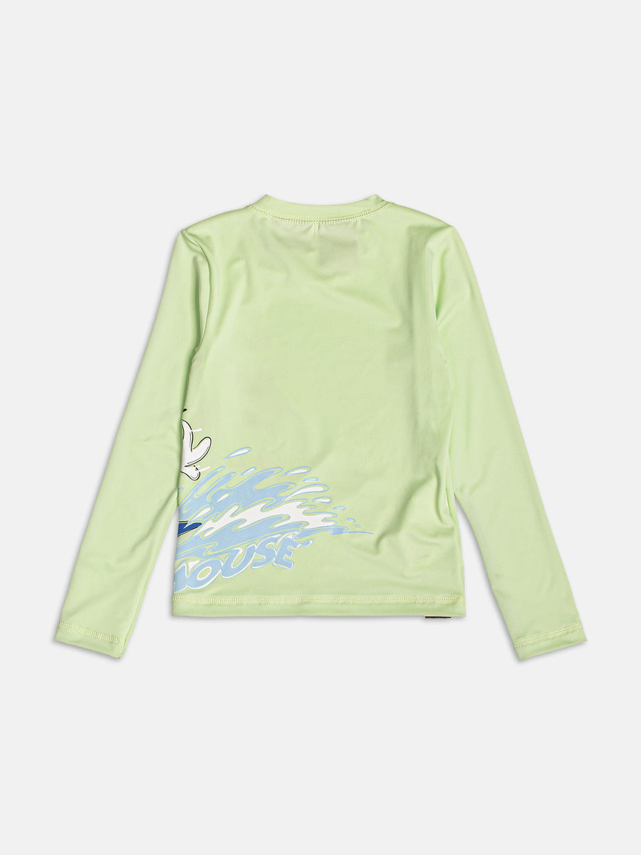 Blusa Soft Lime do Mickey Youccie