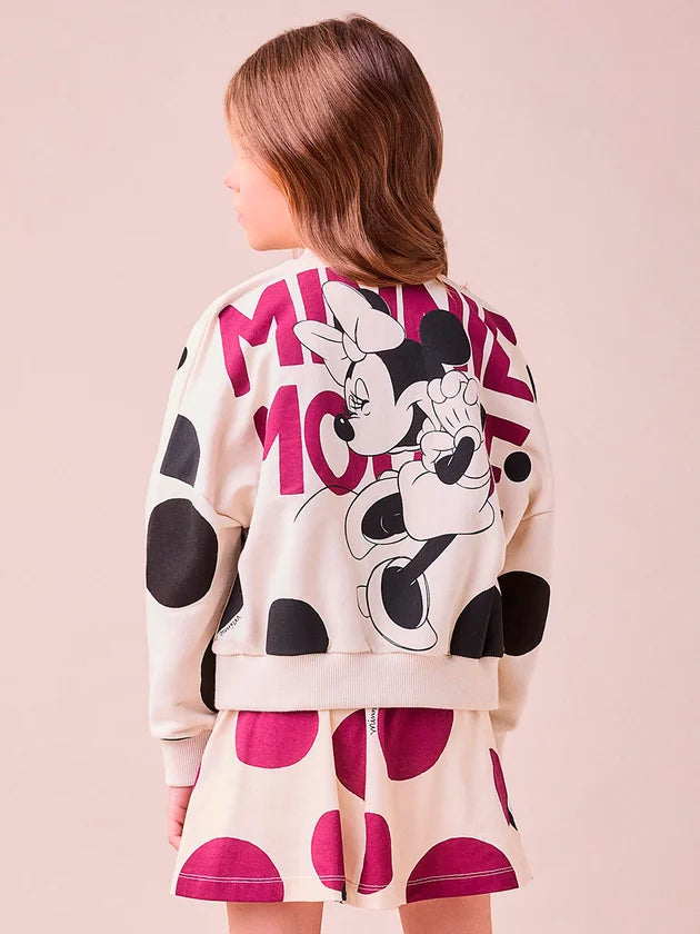 Jaqueta Estampada da Minnie