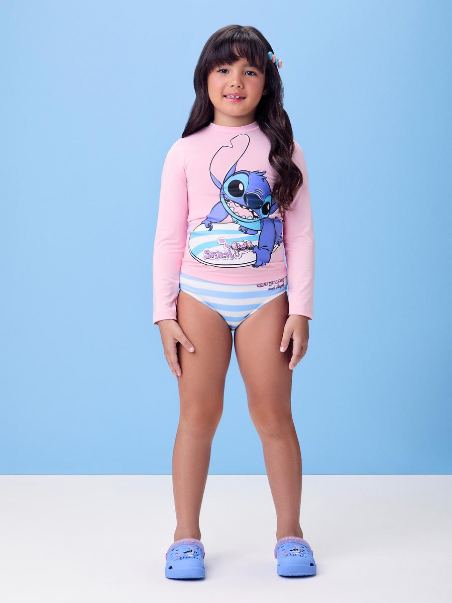 Blusa UV Stitch Rosa Momi