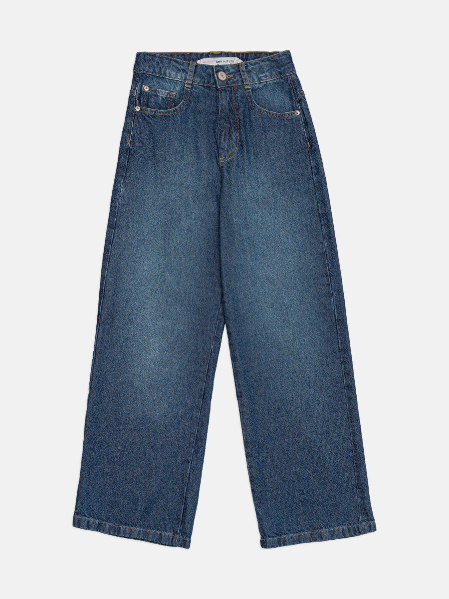 Calca Wide Jeans I Am