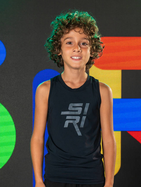 Siri Regata Kids Pedro Silk Est Preto